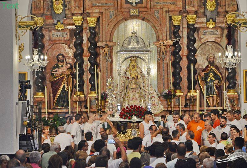 Fotos de la «Baja» de la Virgen de la Sierra 2017